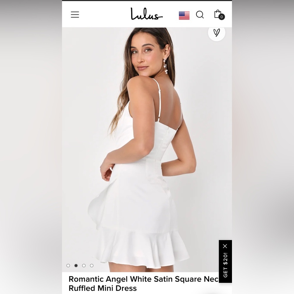 lulus white dress